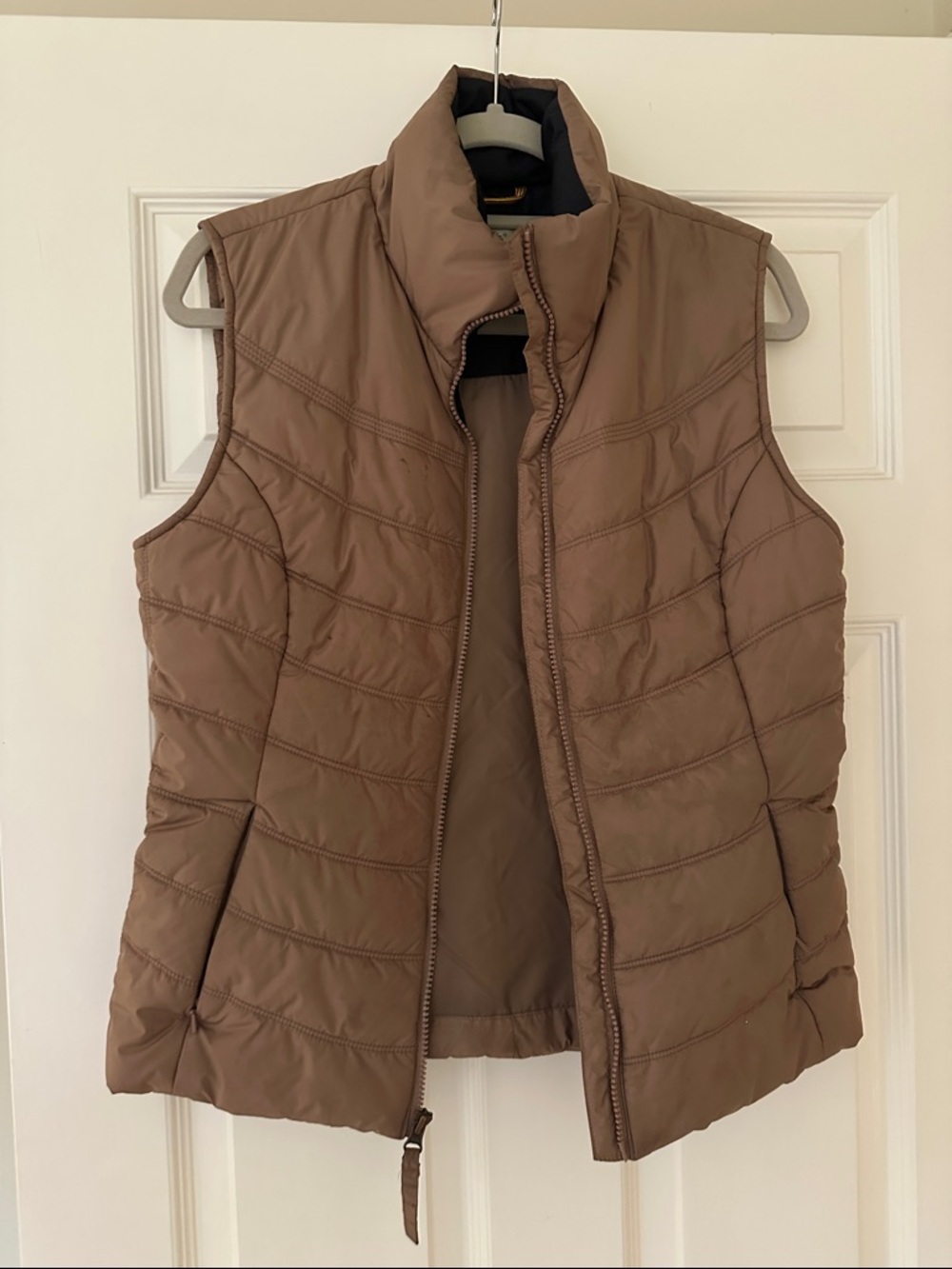 Timberland Brown Quilted Puffer Vest